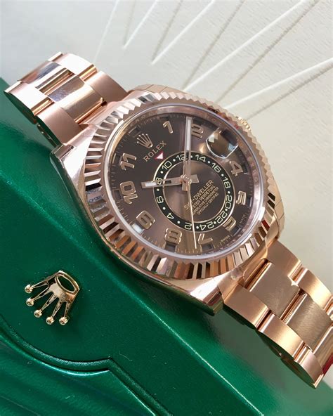 2020 rose gold rolex|rolex gold dial.